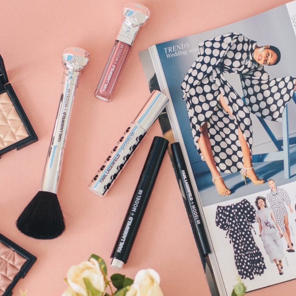 new Karl Lagerfeld x Modelco ᨎ Limited Ed Liquid Luminizer Strobing Pen ᨎ Bronze - Picture 5 of 16